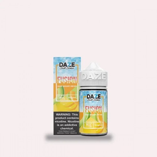 7 Daze Fusion SALT Banana Cantaloupe Honeydew ICED 30ml