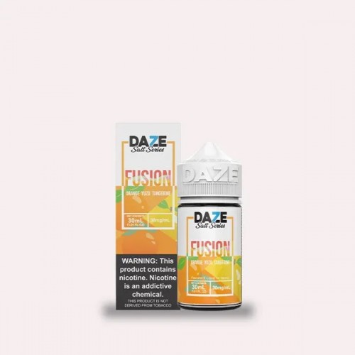 7 Daze Fusion SALT Orange Yuzu Tangerine 30ml