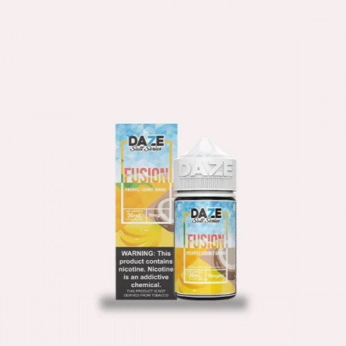 7 Daze Fusion SALT Pineapple Coconut Banana ICED 30ml