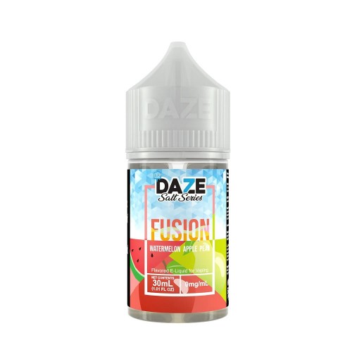 7 Daze Fusion SALT Watermelon Apple Pear ICED 30ml