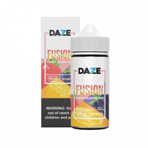 7 Daze Fusion Strawberry Blackberry Lemon 100ml (JAPAN Domestic Shipping)