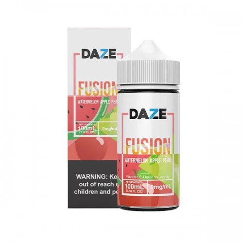 7 Daze Fusion Watermelon Apple Pear 100ml (JAPAN Domestic Shipping)