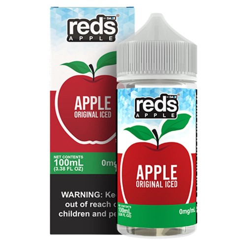 Reds E-Juice Apple ICED 100ml (JAPAN Domestic Shipping)