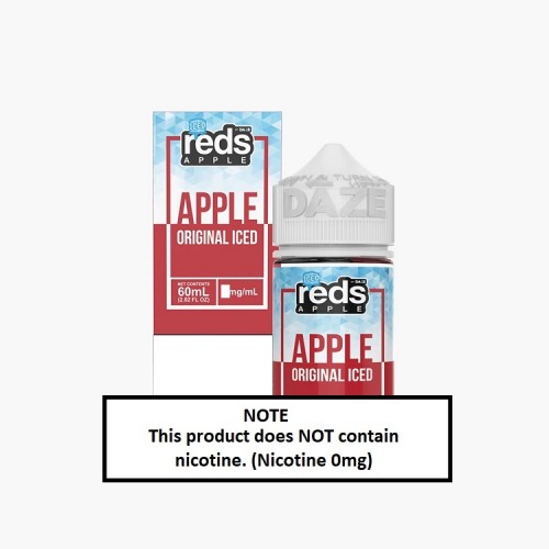 Reds E-Juice Iced Apple 60ml (JAPAN Domestic Shipping)