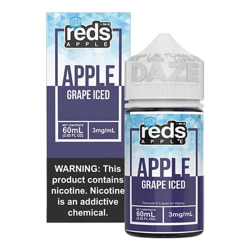 Reds E-Juice Iced Grape Apple 60ml