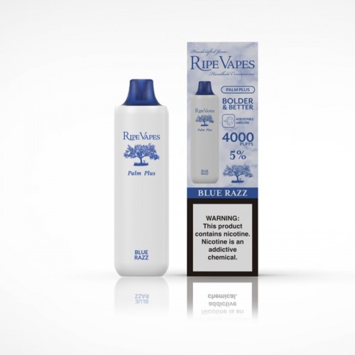 Ripe Vapes  Palm Plus 4000 Puffs Disposable - Blue Razz