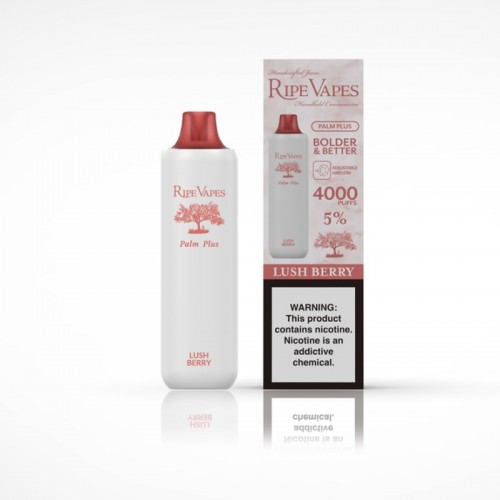 Ripe Vapes  Palm Plus 4000 Puffs Disposable - Lush Berry