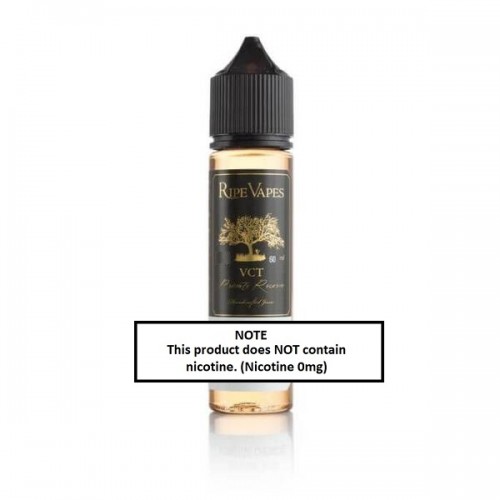 *Clearance Sale* Ripe Vapes VCT Black (Private Reserve) 60ml (JAPAN Domestic Shipping)