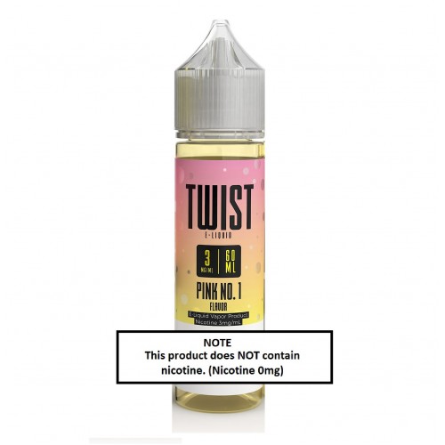 *Clearance Sale* Twist E-Liquids Pink No.1 60ml (JAPAN Domestic Shipping)  (formerly known as Pink Punch Lemonade)  