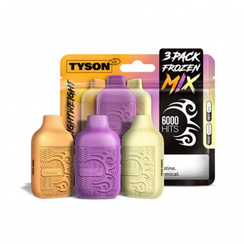 Tyson 2.0 Lightweight 6K Puffs 12ML Disposable Device - Frozen Mix 