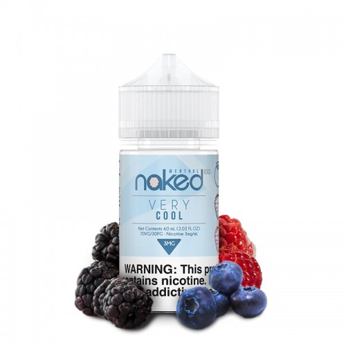 Naked 100 Menthol - Berry 60ml (former name: Very Cool) (JAPAN Domestic Shipping)