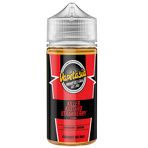 Vapetasia Killer Kustard Strawberry 100ml (JAPAN Domestic Shipping)