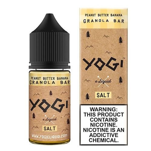 Yogi Salts Peanut Butter Banana Granola Bar 30ml