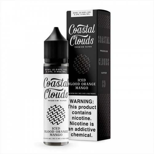 Coastal Clouds ICED ブラッドオレンジマンゴ 60ml Coastal Clouds ICED ブラッドオレンジマンゴ 60ml