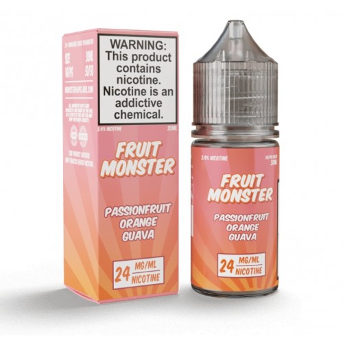 Fruit Monster パッションフルーツ・オレンジ・グアバ Nic Salt 30ml Fruit Monster パッションフルーツ・オレンジ・グアバ Nic Salt 30ml