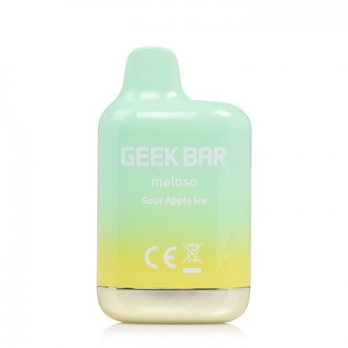 Geek Bar Meloso MINI 1500 使い捨てデバイス - サワーアップルアイス