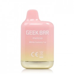 Geek Bar Meloso MINI 1500 使い捨てデバイス - ホワイトグミアイス