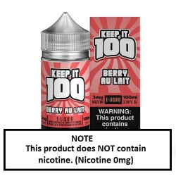 Keep It 100 ベリー・オ・レ 100ml (日本国内配送)