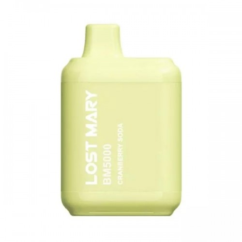 *クリアランスセール* Lost Mary BM5000 使い捨てデバイス - クランベリー・ソーダ *クリアランスセール* Lost Mary BM5000 使い捨てデバイス - クランベリー・ソーダ