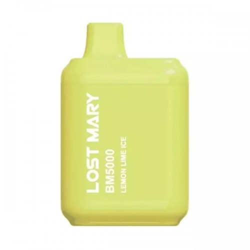 *クリアランスセール* Lost Mary BM5000 使い捨てデバイス - レモンライムアイス