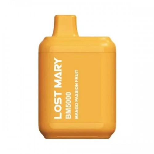 *クリアランスセール* Lost Mary BM5000 使い捨てデバイス - マンゴパッションフルーツ *クリアランスセール* Lost Mary BM5000 使い捨てデバイス - マンゴパッションフルーツ