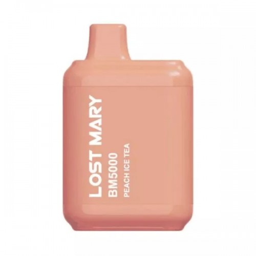 *クリアランスセール* Lost Mary BM5000 使い捨てデバイス - ピーチアイスティー *クリアランスセール* Lost Mary BM5000 使い捨てデバイス - ピーチアイスティー