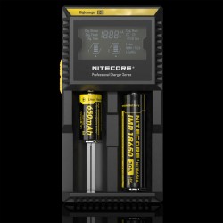Nitecore Digicharger D2 - 2-Channel Smart Battery Charger Nitecore Digicharger D2 - 2-Channel Smart Battery Charger