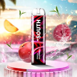 South 使い捨てデバイス 3000 Puffs by North - ピーチ・ラズベリー