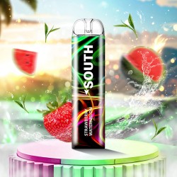 South 使い捨てデバイス 3000 Puffs by North - ストロベリー・ウォーターメロン